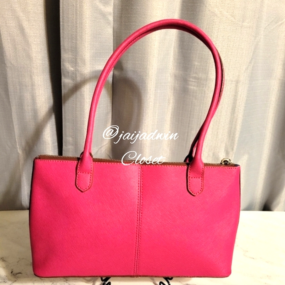 HOBO The Original 'Lola' Hot Pink Leather Shoulder Bag